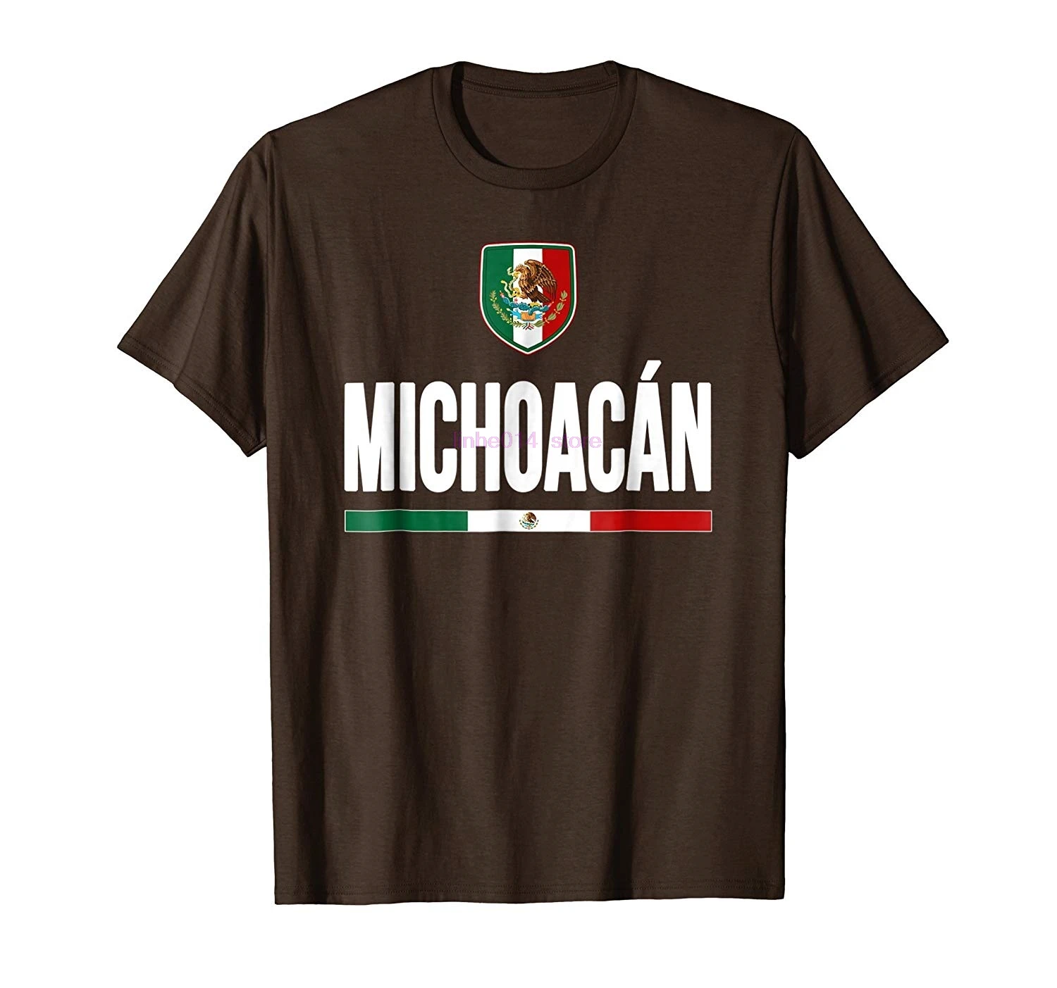 Брендовая мужская футболка Michoacan мексиканская туристический сувенир для