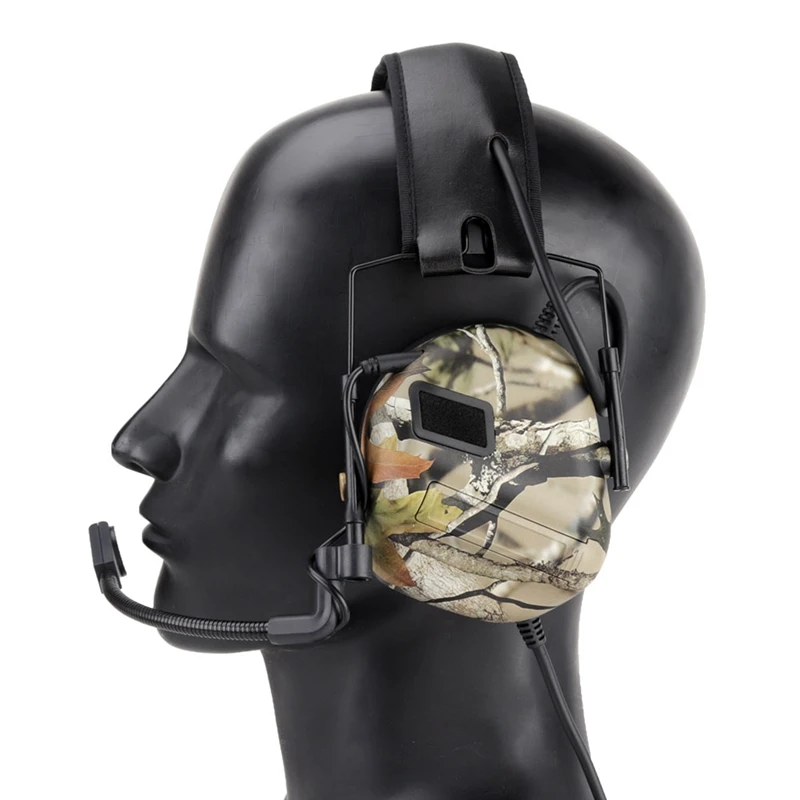 Tactical) Headphone Noise Cancellation Pickup Headset Hunting Shooting Game Accessories