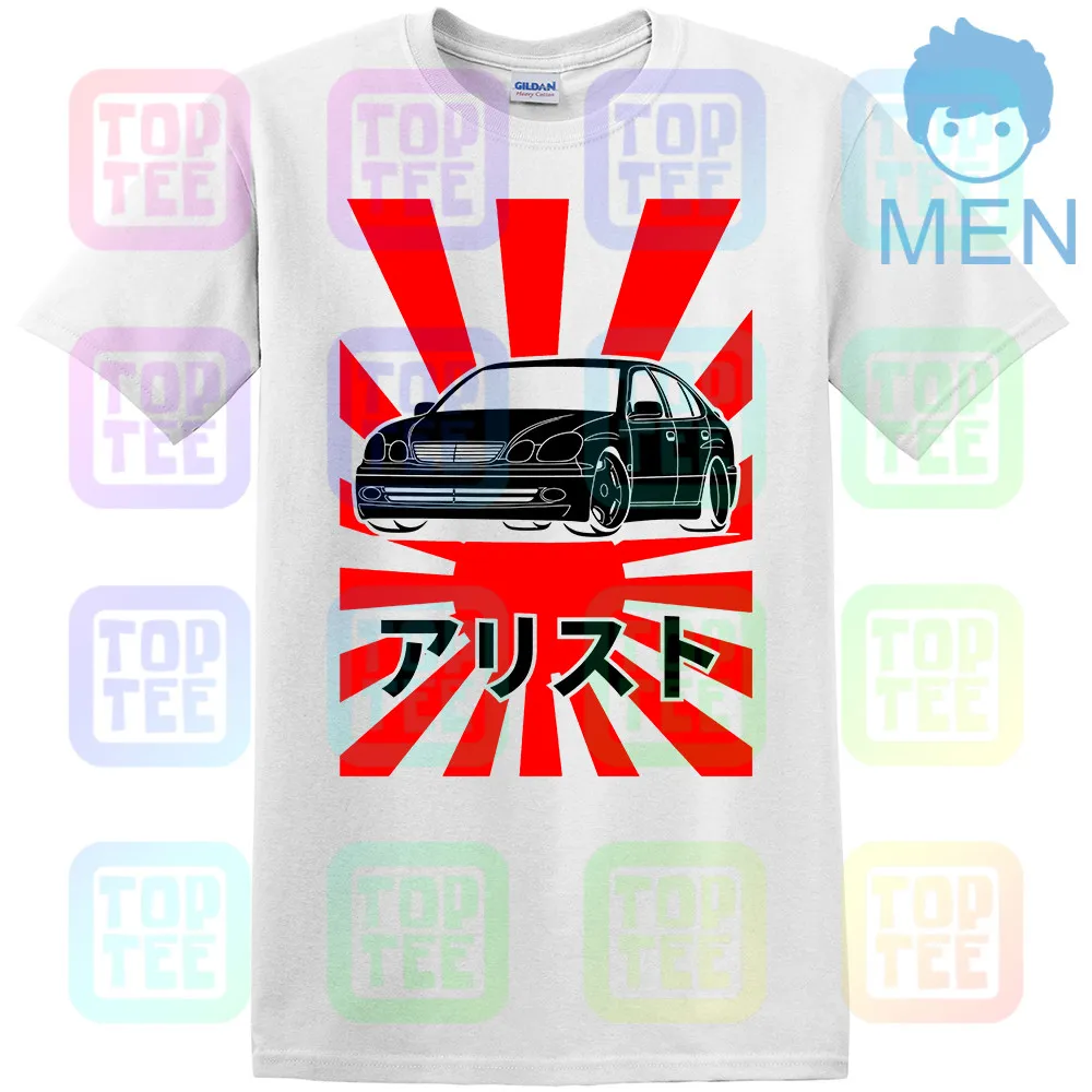 GT-shirt Toyota Aristo JZS161 футболка - Цвет: Белый