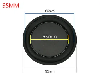 

2pcs 95MM Bass Vibration Plate Passive Ratiator Woofer Radiation Passive Speaker For Subwoofer DIY