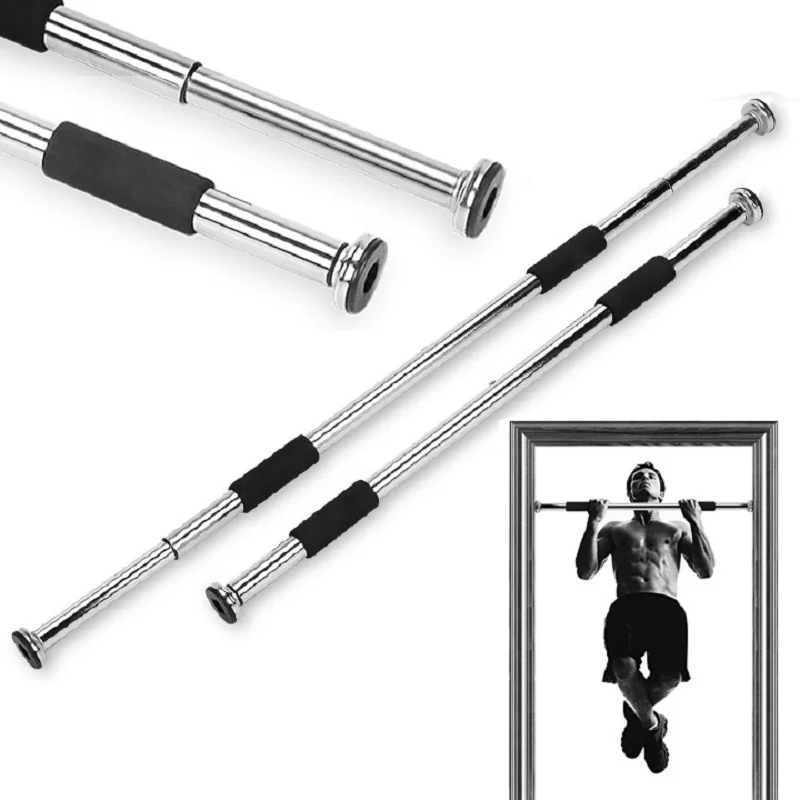 

Home Door Exercise Bar Chin Pull Up Workout Training Gym Size Adjustable Fitness
