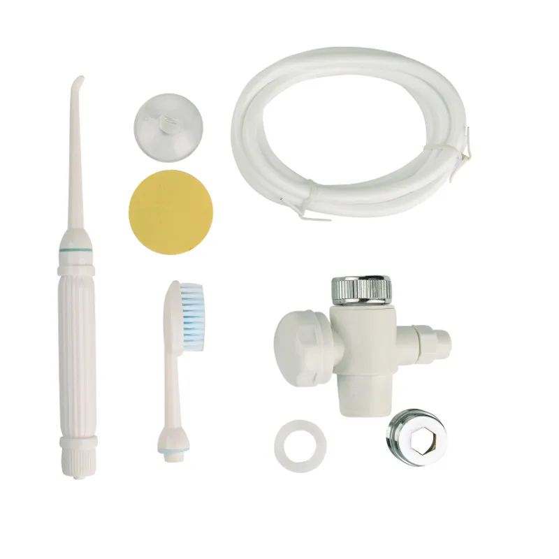 

New Adults Water Flosser Jet Faucet Oral Irrigator Dental Toothbrush Teeth Cleaning Irrigation Irrigador Oral No Electricity