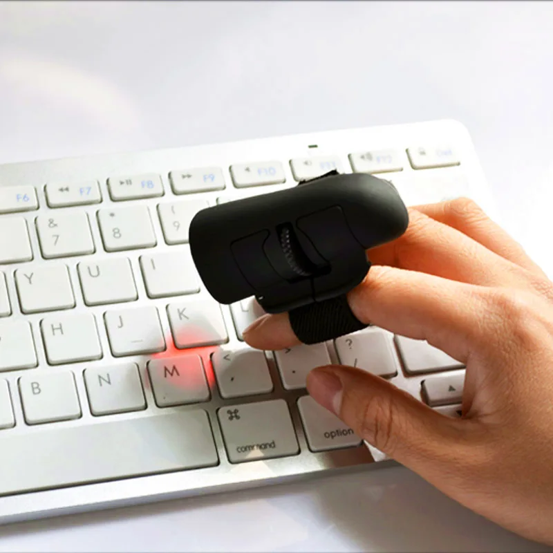 

2.4G wireless mouse creative wireless finger lazy mouse computer mobile phone tablet ring mini Bluetooth mouse