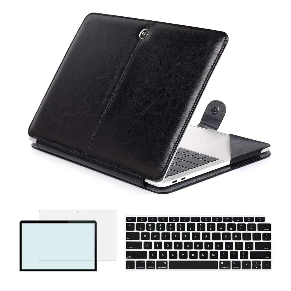 Новый Магнитный чехол из искусственной кожи для MacBook Air 13 дюймов 2018 2019 модель A1932