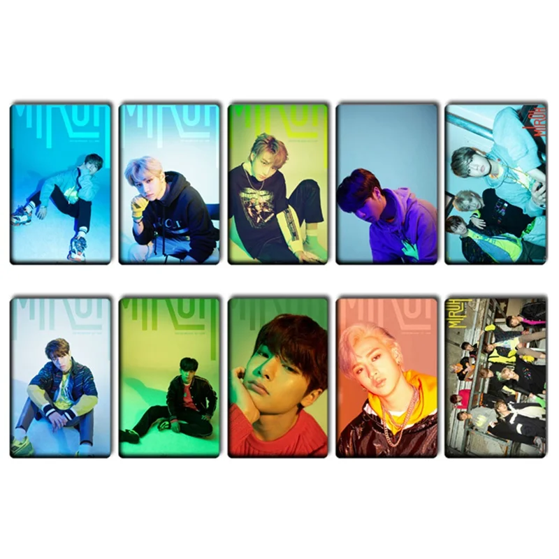 10 шт./компл. Sticky Stray Kids Sticky Lomo карты Новые Модные карты с кристаллами наклейки для фанатов коллекция подарок