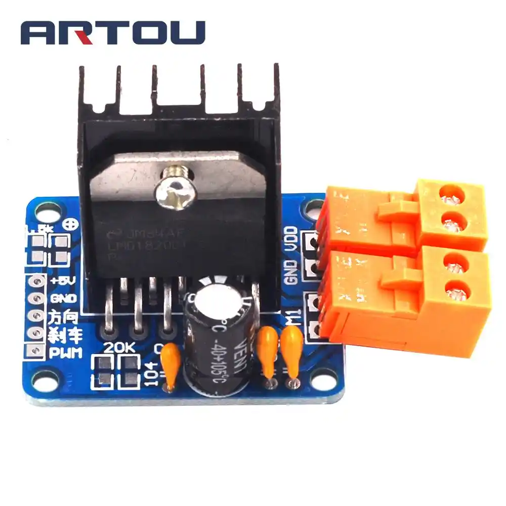 Pecas Profissionais Da Ponte Do Modulo H Do Motorista Do Motor De Lmd18200 Motor Da C C Do Carro Circuitos Integrados Aliexpress