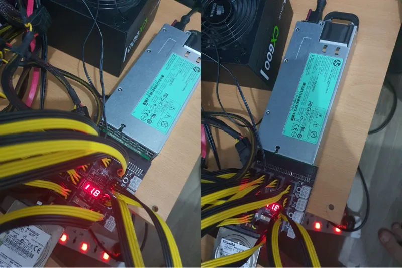 Fonte de alimentação PSU e HP Server