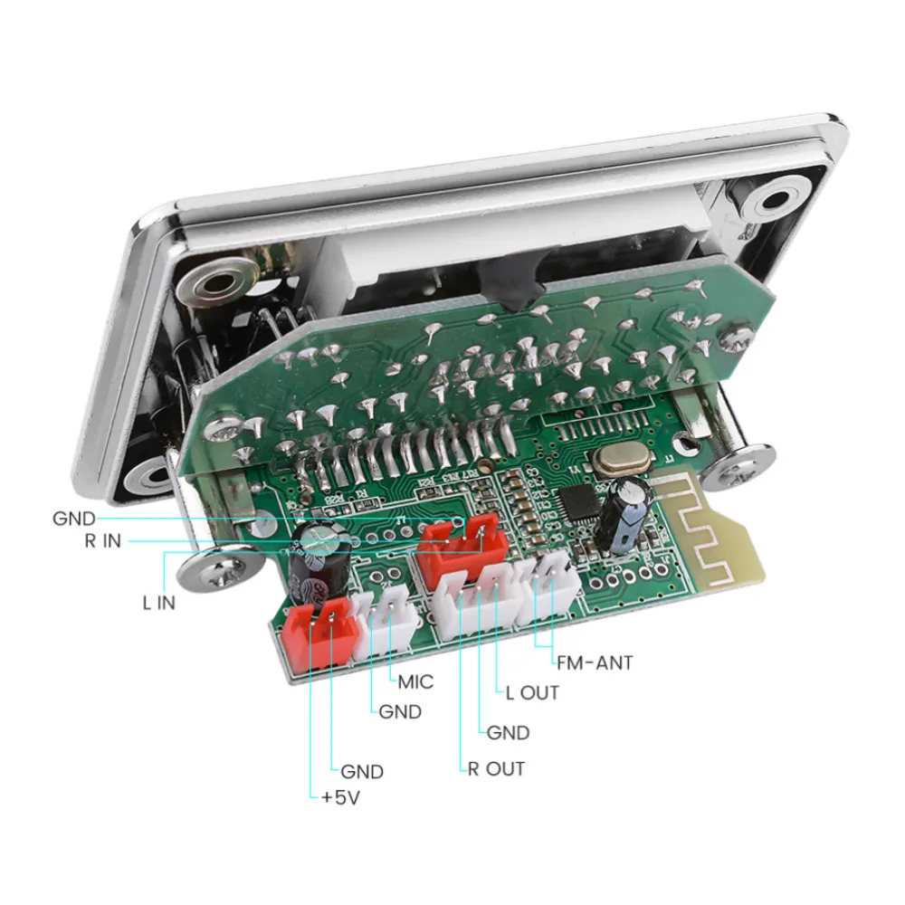 AIYIMA Bluetooth 5.0 MP3 Decoder Board AUX FM Radio Recording Audio Music Decoding Module DIY Sound Speaker Home Amplifier