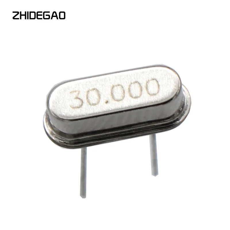 Quartz Resonator 10pcs 30MHz Quartz Crystal Resonator Passive Oscillator HC 49S