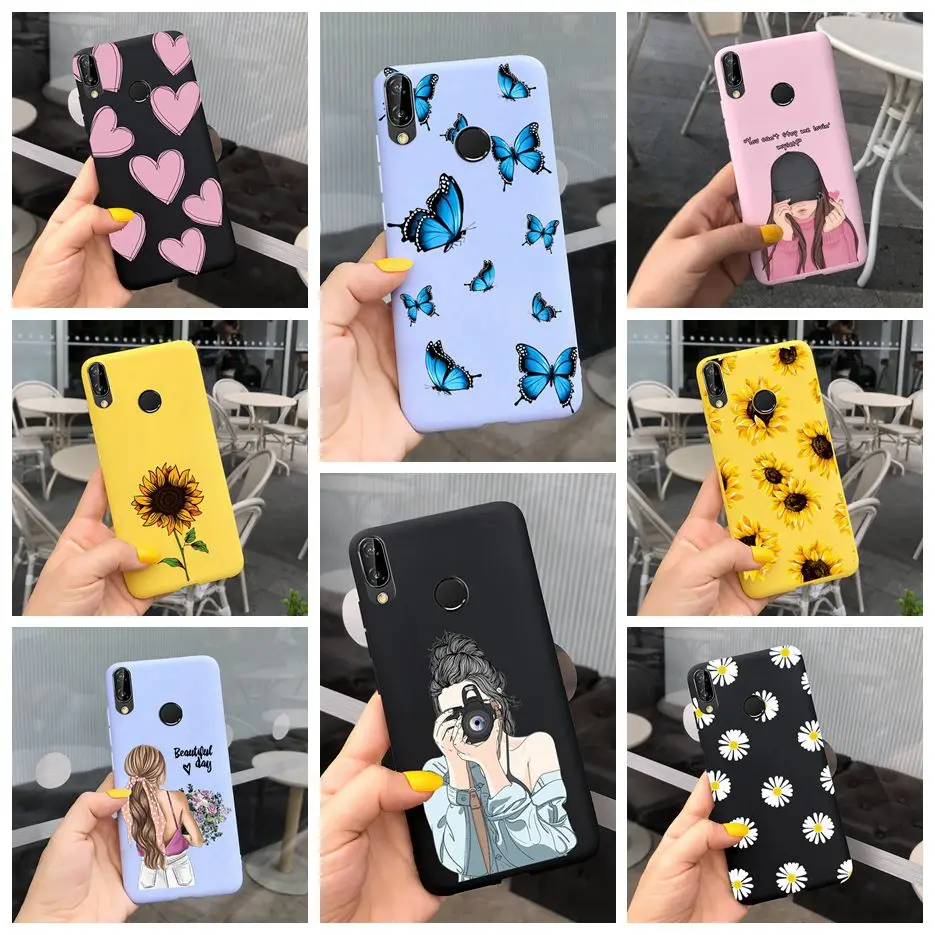 Blue Butterfly Soft TPU Phone Case Cover
