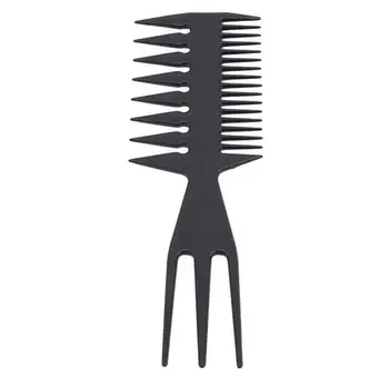 

Double-Sided Wide Tooth Styling Comb Hair Fork Comb Beauty Salon Tool