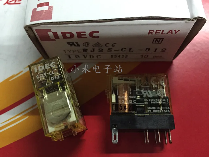 

Оригинальные японские реле IEDC и spring relay 8A 2 group 14FD RJ2S-CL-D12 115F