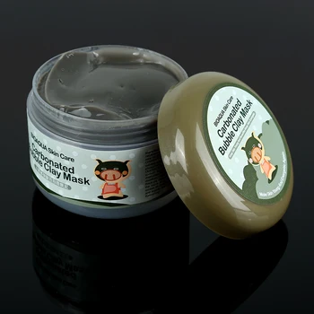 

100g Oxygen Bubbles Carbonate Mud Mask Deep Clean Whitening Remove Blackhead Hydrating For Women Face Skin Care TSLM2