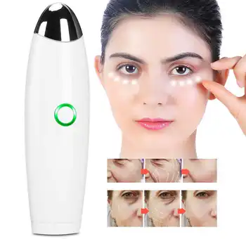 

Portable Eye Massager Hot Compress Vibration Eye Cream Serum Imports Lip Care Massager Wrinkle Reduce Household Beauty Tool
