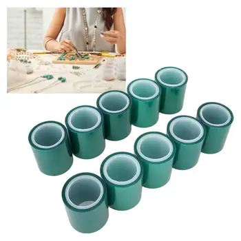 

10pcs Epoxy UV Resin Adhesive Craft Paper Tape Dedicated Tools DIY Jewelry Craft Open Pendant Gold Charm Bezel Setting Helper