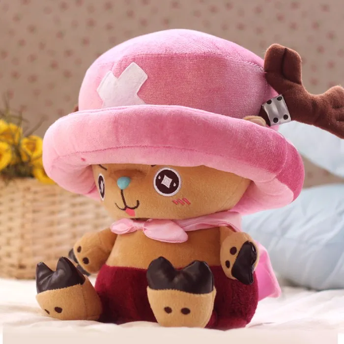 28cm One Piece Plush Doll Chopper Plush Doll Anime Cute Toy