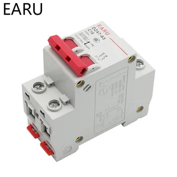 

C45N 2 Pole 3A/6A/10A/16A/20A/32A/40A/50A/63A 400V~ C Type Mini Circuit Breaker Mcb Mounting 35mm Din Rail Breaking Capacity 6KA