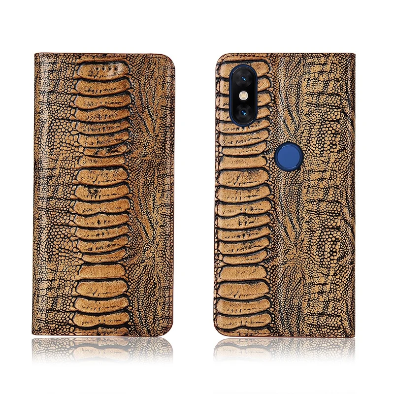 

Ostrich foot pattern genuine leahther phone bag for Xiaomi MIX 3 magnetic phone case for Xiaomi MIX 2S/Xiaomi MIX 2 flip cover