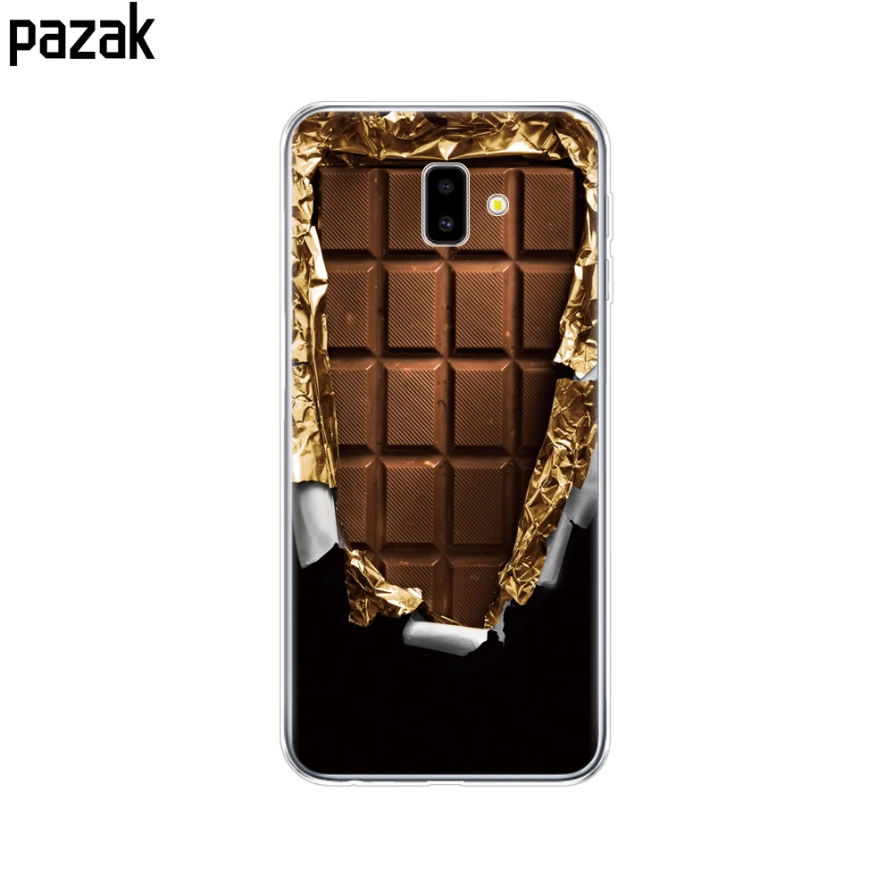 Чехол для samsung J6 Plus Мягкий с рисунком из ТПУ чехол для samsung Galaxy J6Plus J6+ J 6 Plus J610 J610F чехол s силиконовый чехол для телефона