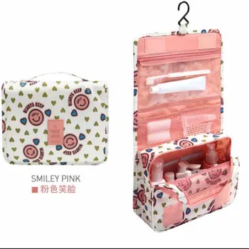 

New Portable Travel Cosmetic Storage MakeUp Bag Folding Hanging Toiletry Case Wash Organizer Pouch Storage /BY