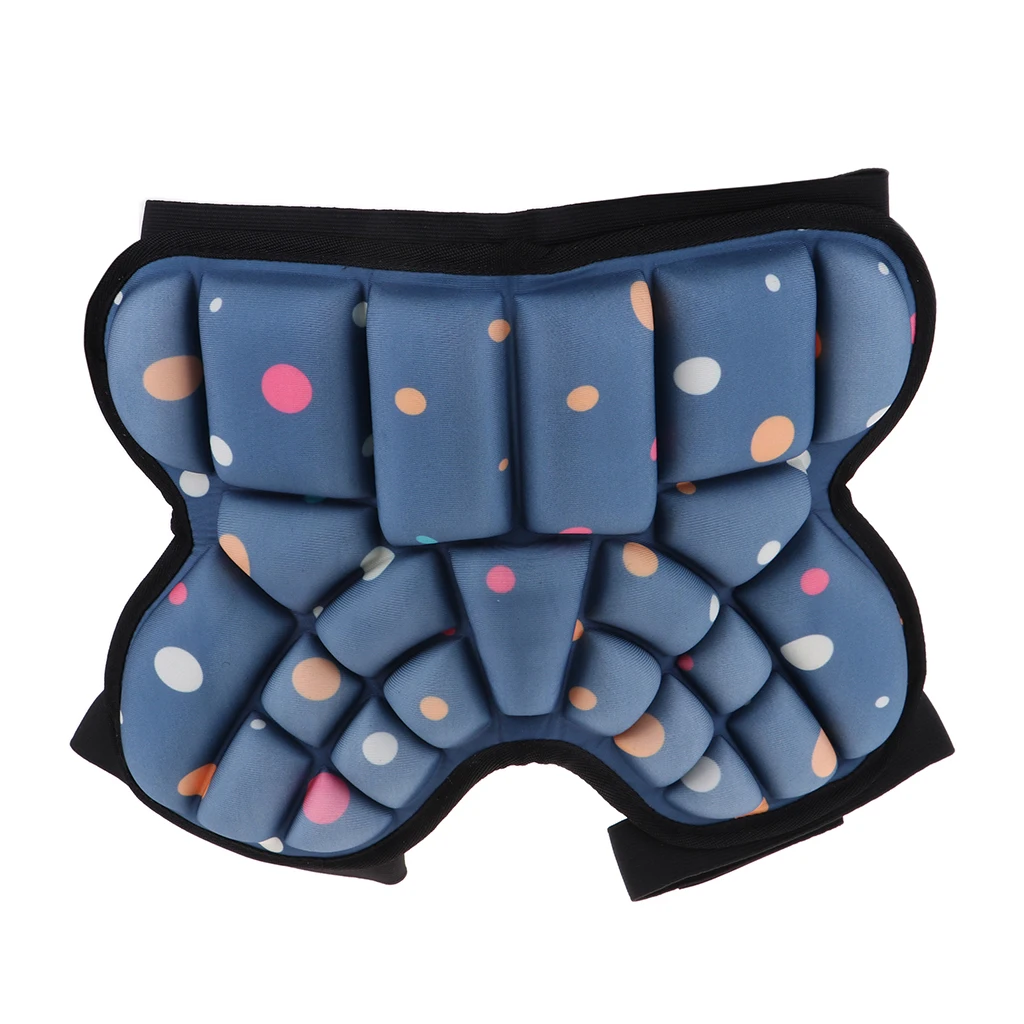 Breathable EVA Padded Short Pant Children 3D Protection Hip Protective Gear, Shock Absorption