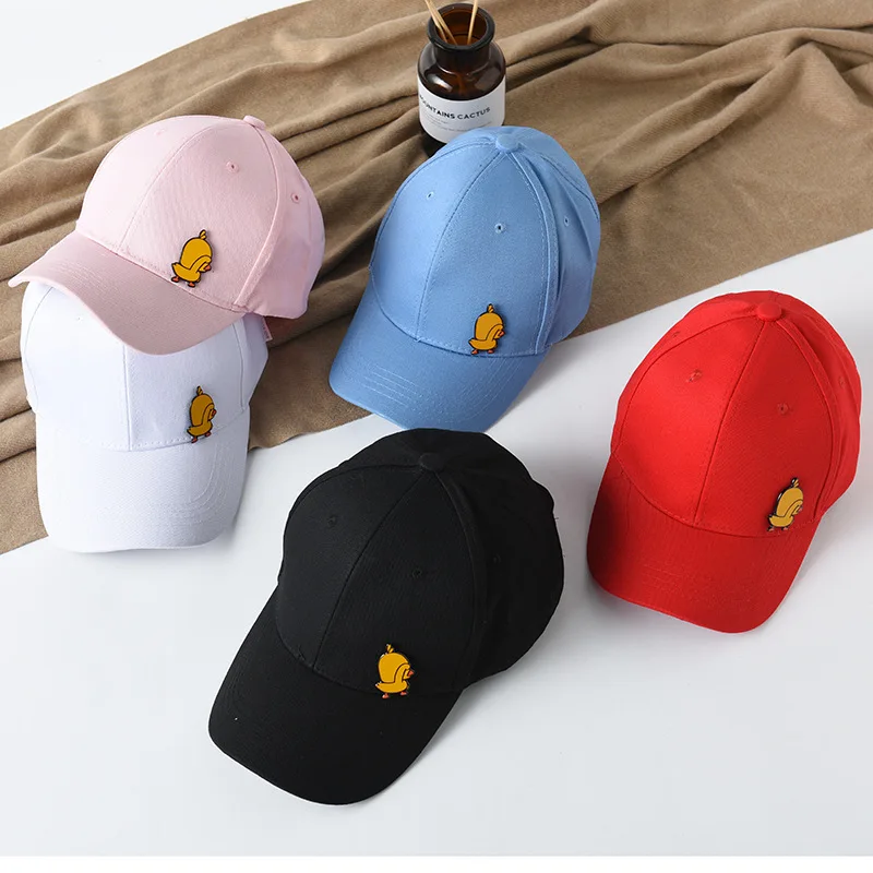 

Autumn & Winter Douyin Small Yellow Duck Parent And Child Baseball Cap Korean-style New Style Men And Women Baby Fresh Versatile