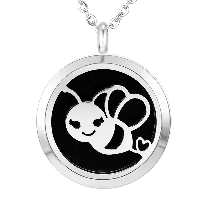 337 Essential Oil Diffuser Locket Pendant Necklace