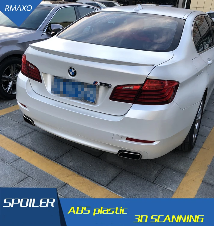 Спойлер для BMW F10 F18 АБС пластик Цвет задних крыльев автомобиля задний спойлер P 520i