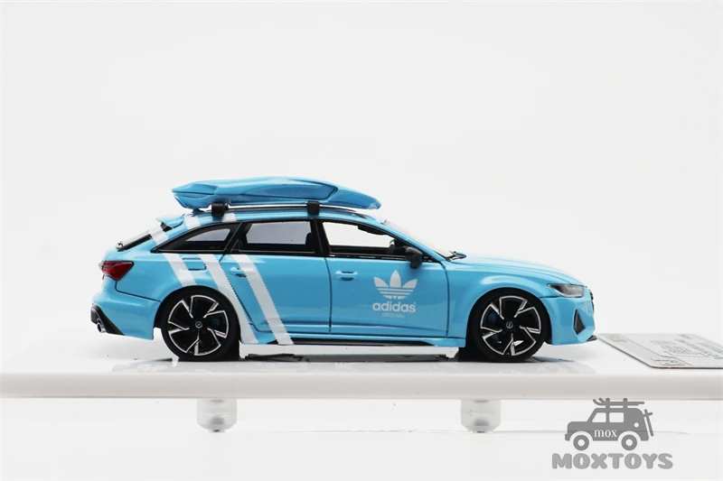 Refine Emotion RE 1:64 RS6 Avant RS C8 GRAY Resin Car