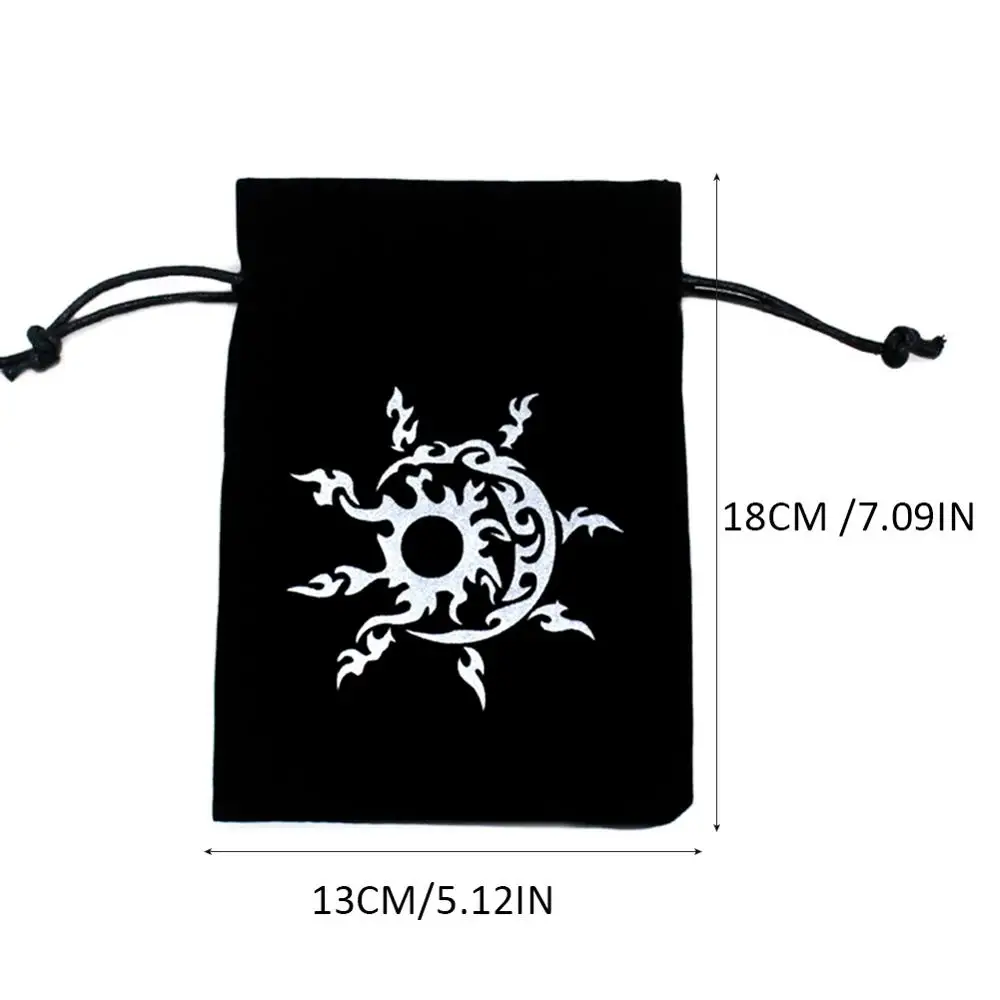 Storage Bag Ангел-хранитель, карточная игра Таро, английская карточная игра для чтения, настольная карточная игра для Таро, колода Для Таро - Цвет: Storage Bag
