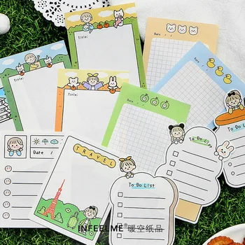 

20set/lot Memo Pads Sticky Notes Lively fun Paper diary Scrapbooking Stickers Office School stationery Notepad