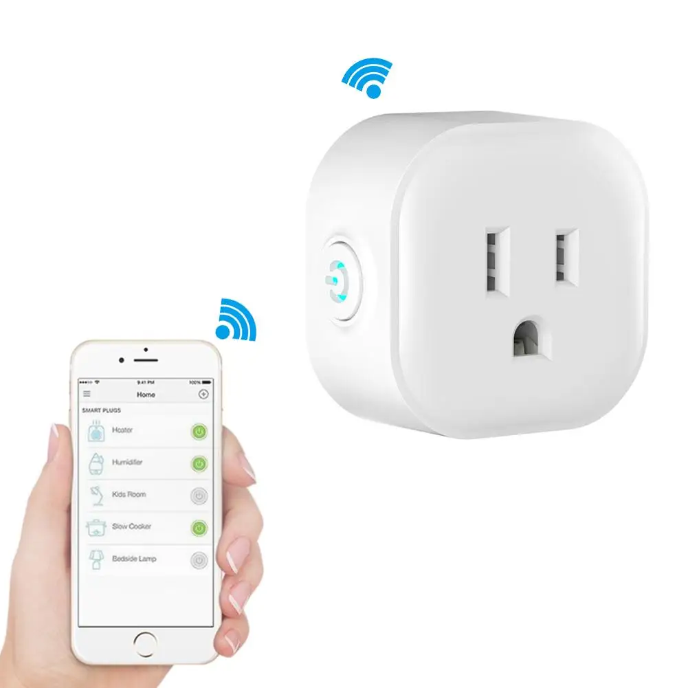 

Remote Switch Smart Timing Works With Alexa Switch Socket Timing RC WIFI Socket US Plug For Living Room Kitchen Bedroom