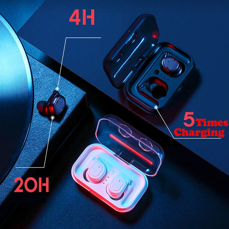 TWS 8 Touch control беспроводные наушники 4D стерео Bluetooth 5,0 наушники водонепроницаемые громкой связи двусторонние звонки спортивные гарнитуры