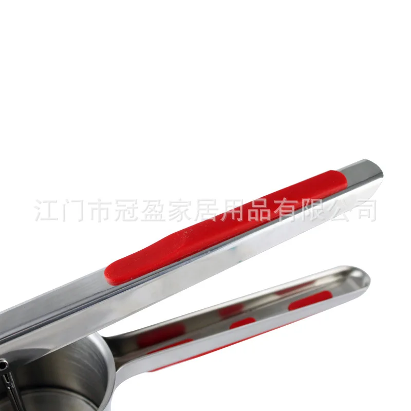 Promotion(Changeable Negative Film) High Quality Stainless Steel Potato Extruder Manual Juice Extractor Potato Mash Fruit Juice