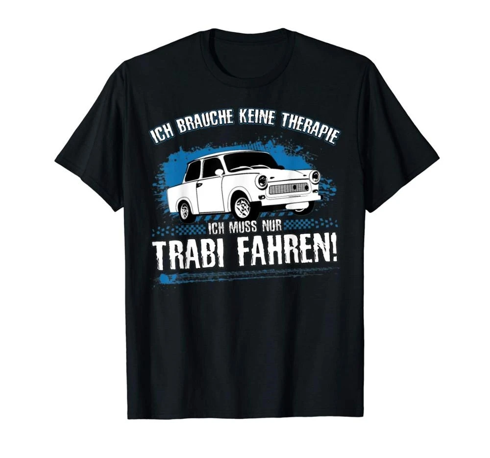 Футболка Trabi Trabbi Trabant 601 Pappe Ddr Fahrzeug с машинкой новейшие мужские забавные модные