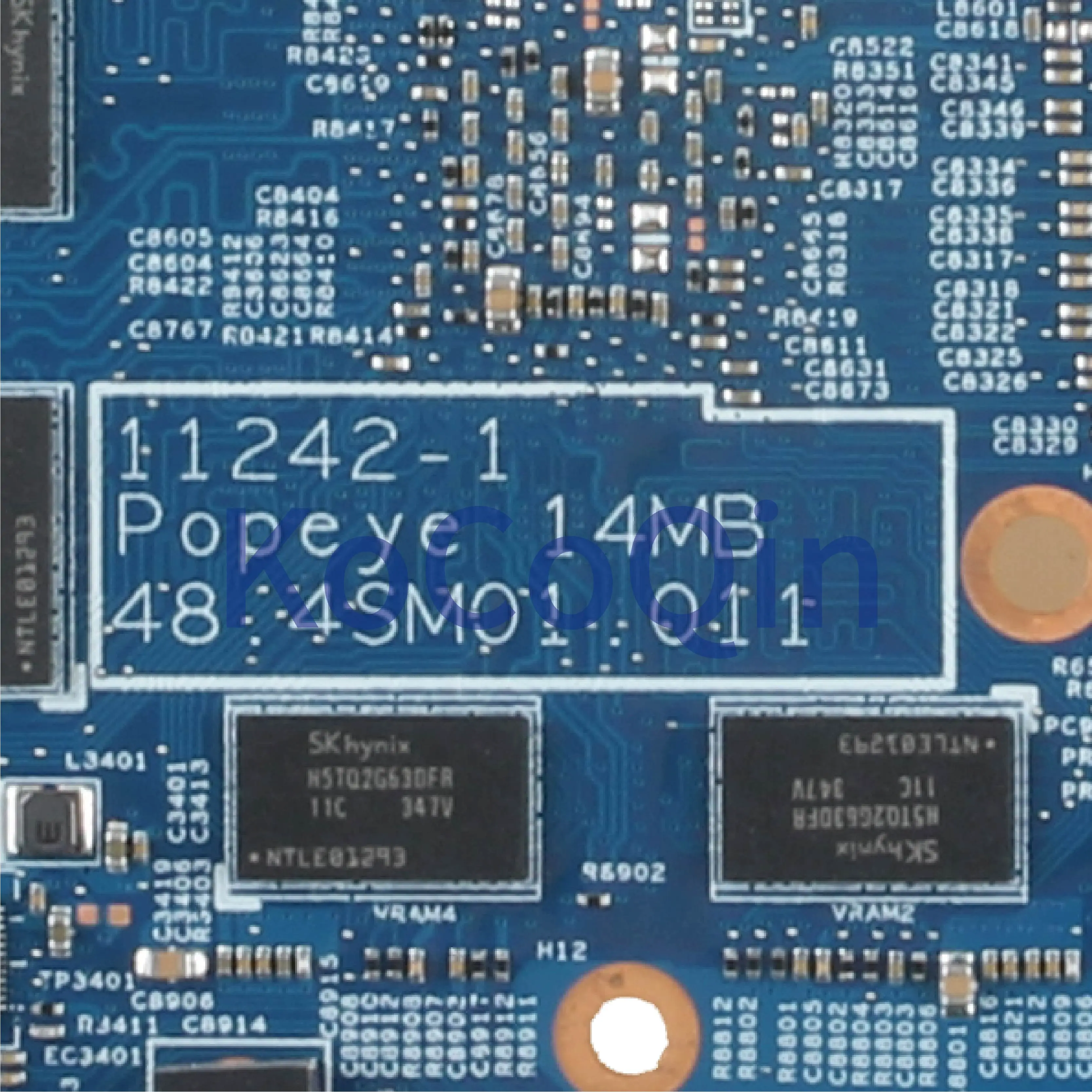 Kocoqin-placa-mãe para Computador Portátil Placa Original para hp Probook 4545s 4446 a 216 2012001 0833002 a 693102 20111 48.4sm01. 011 Placa-mãe para notebook - Imagem 5
