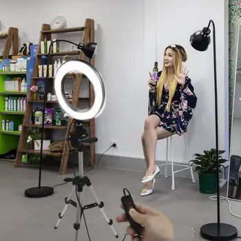 

LED Selfie Ring Light Dimmable LED Ring Lamp Photo Video Camera Phone Light ringlight For Live Fill Light selfie ring light VIP