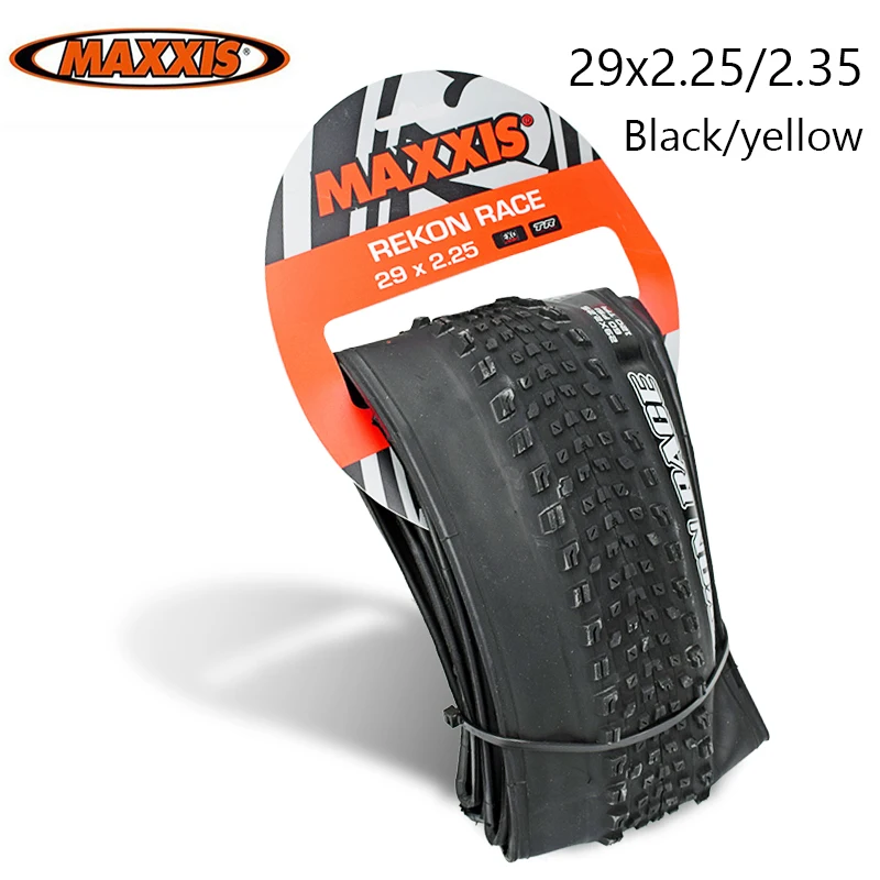 Шина для горного велосипеда MAXXIS 29 REKON RACE MTB 29*2 25 35 черная/желтая шина 1 шт. | Спорт и