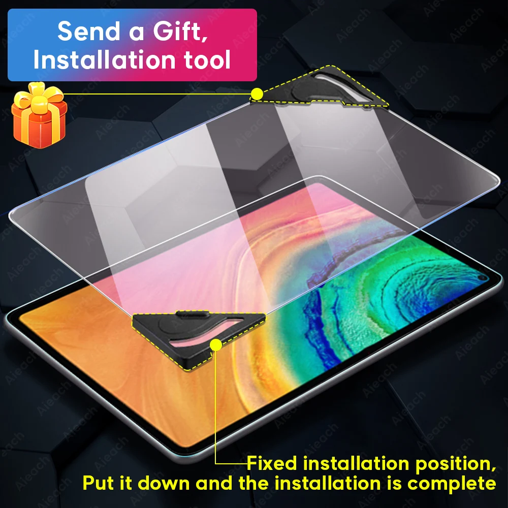 Изогнутая Защитная стеклянная пленка 15D для Huawei MatePad Pro 5G 10 8 Защита экрана 4 T8 0