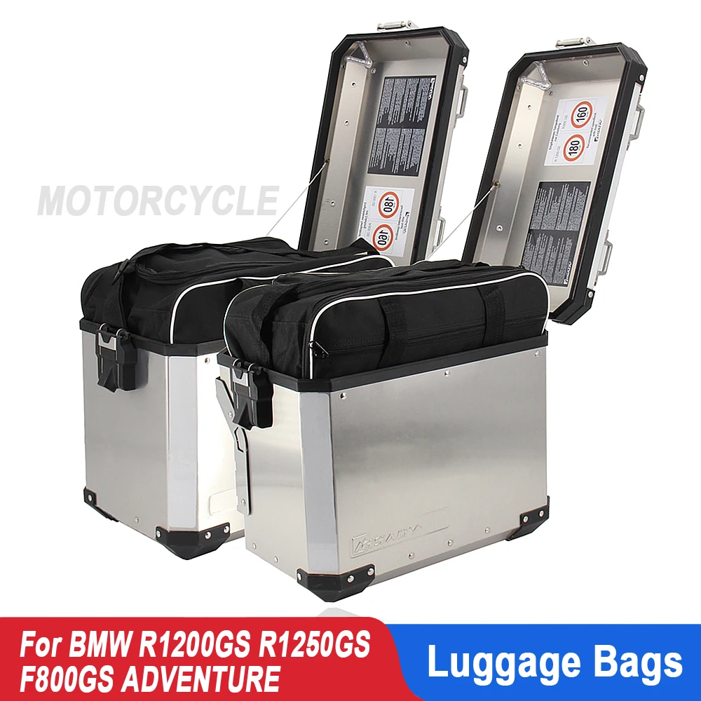 Motorcycle Luggage Bags for BMW R1200GS Adv Black Inner Bags R 1200 GS Adventure WATER-COOLED R1250GS R 1250 GS Adventure