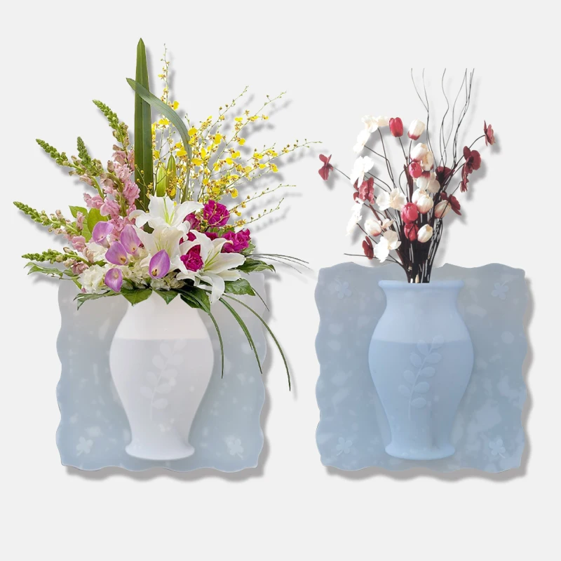 

Soft Silicone Leaves Bottle Sticker Glass Vase Body for Flower Pots Vases Decor wall sticker home decoration accessories