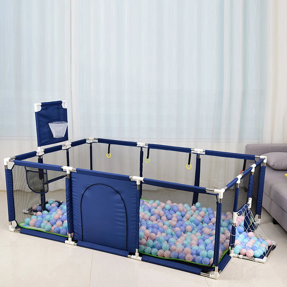 Portable Children's Playpen Baby Safety Fence Folding Crawling Playground Children Pool Balls For Newborn Kids Safety Barrier