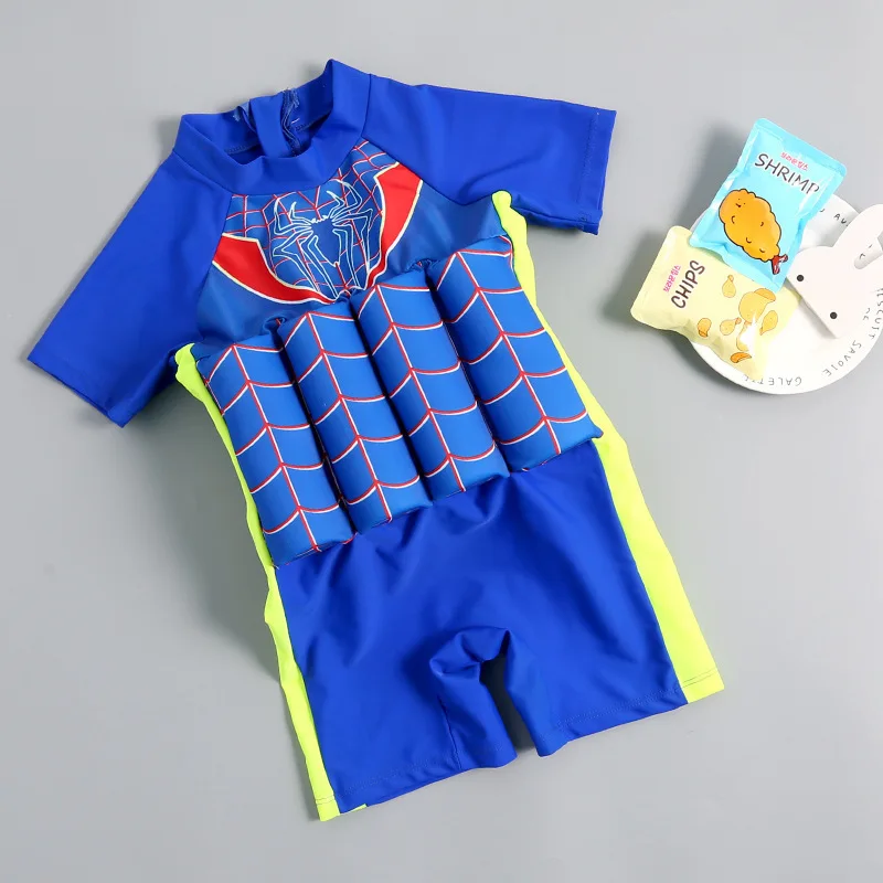 

CHILDREN'S Buoyancy Swimsuit One-piece BOY'S Girls Cartoon Infants Learn Swimming Floating Vest Training Sports Swimwear