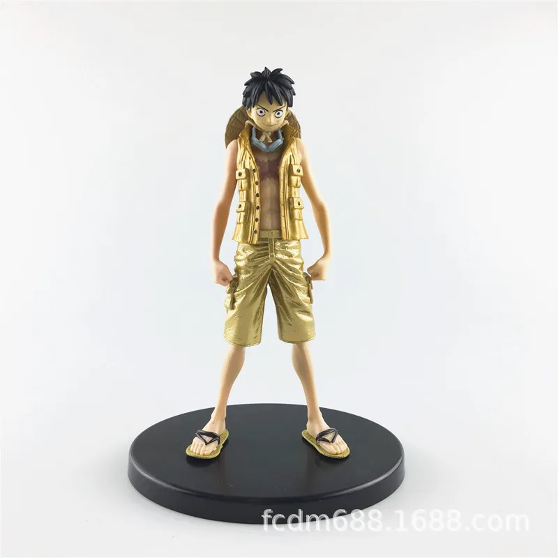 92 S Nautical King 3-one piece Gold Edition Луффи Саурон Санджи Гараж Комплект театральная версия игрушки модель украшения