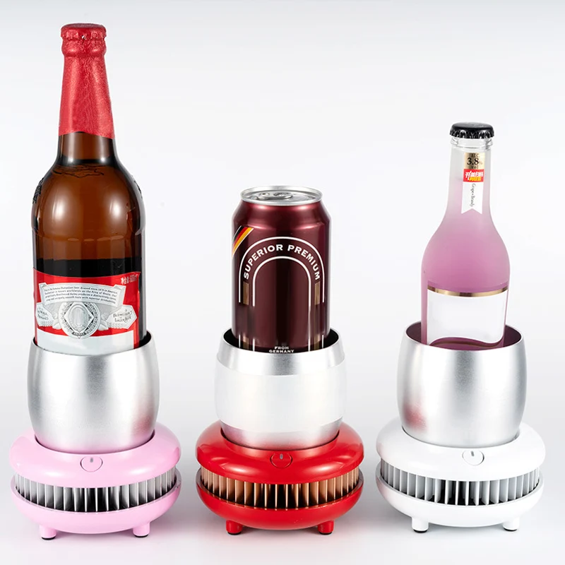 

Quick Cooling Cup Refrigeration Cooler for Car Office Cold Drink Beer Beverage Summer K888