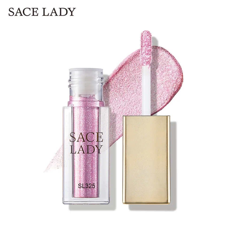 SACE LADY блестящие тени для макияжа водостойкие мерцающие век хайлайтер крем