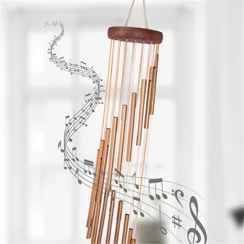 

top selling Metal-Tubes Wind Chimes Spiral Windbells Outdoor Yard Garden Hunging Ornament Support Wholesale and Dropshipping