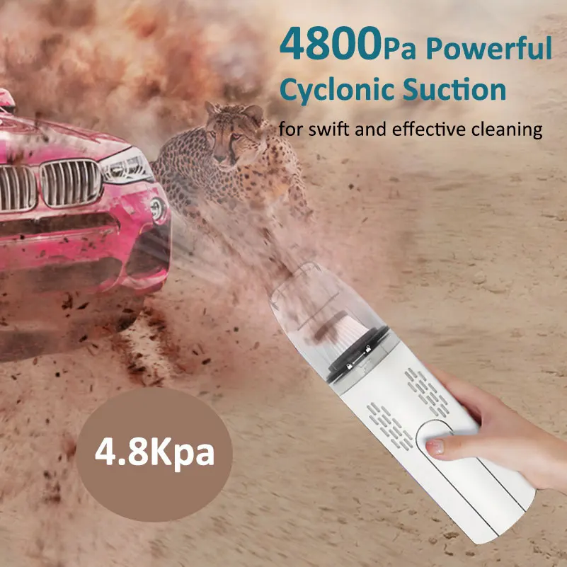 Skup GRIKEY miniodkurzacz bezprzewodowy Odkurzacz samochodowy do samochodu ręczny Odkurzacz środek czyszczący do samochodu odkurzacze USB Odkurzacz Samochodo