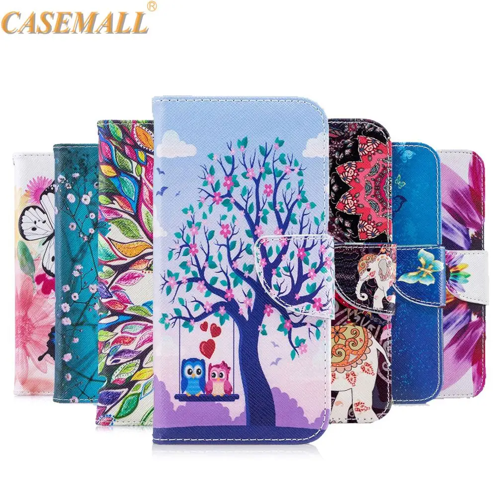 Чехол-Кошелек с рисунком совы фламинго бабочки панды цветов для Redmi Note 8 чехол Xiaomi