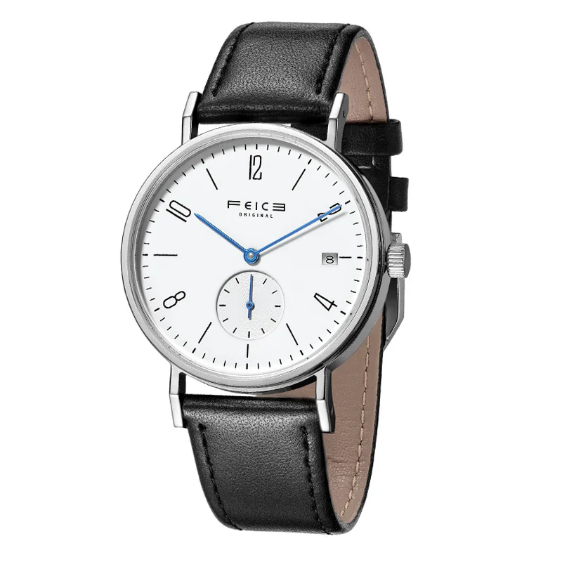 FEICE Unisex Wristwatch Bauhaus Watch Men Automatic Mechanical Watch Stainless Steel Waterproof Casual Fashion Watch FM201 1